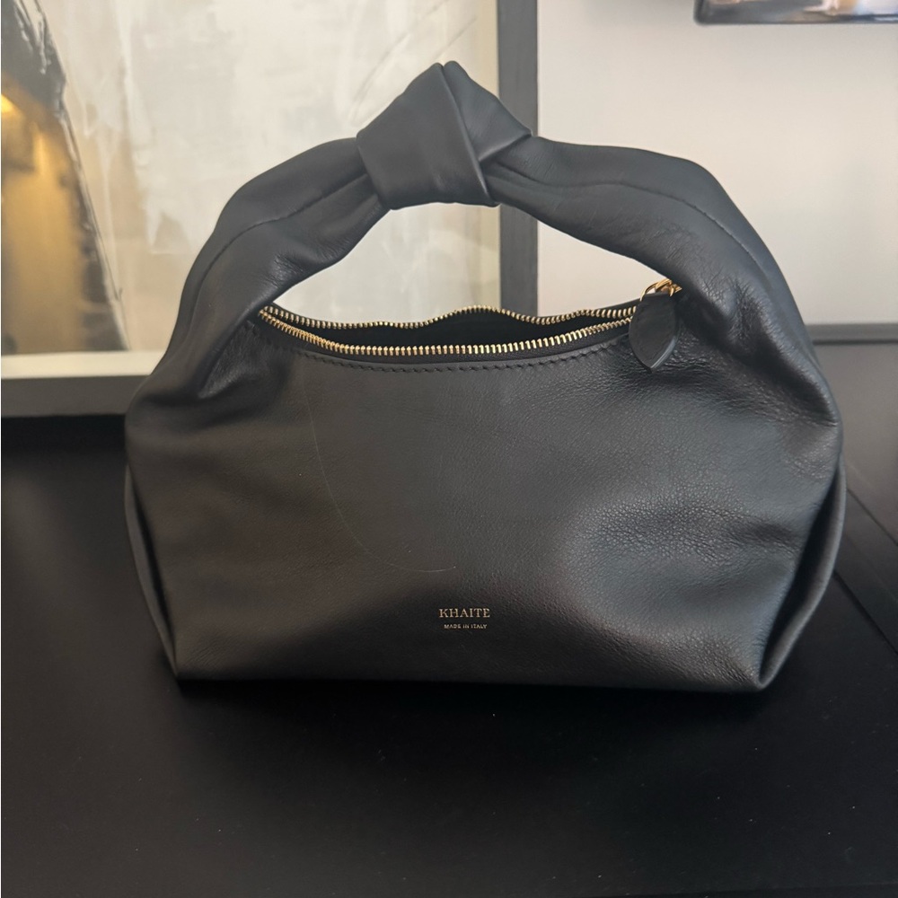 KHAITE Beatrice Hand bag - black leather